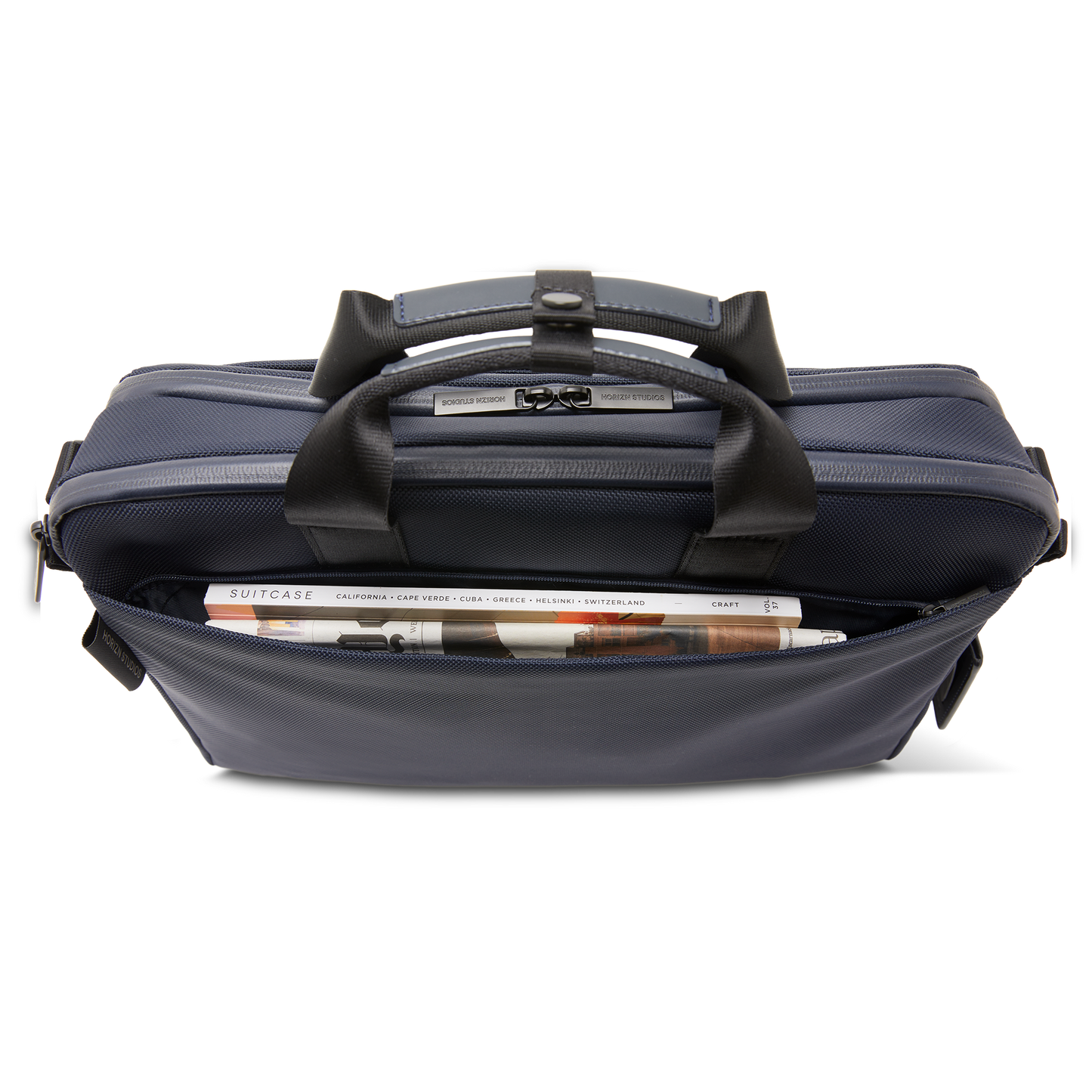 Midtown Briefcase / Night Blue / High-end Nylon