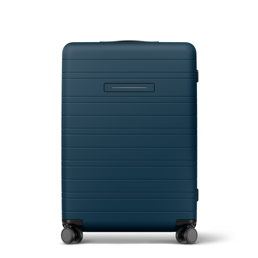Horizn Studios H7 GO großer Check-in Koffer in River Blue - Vorderansicht
