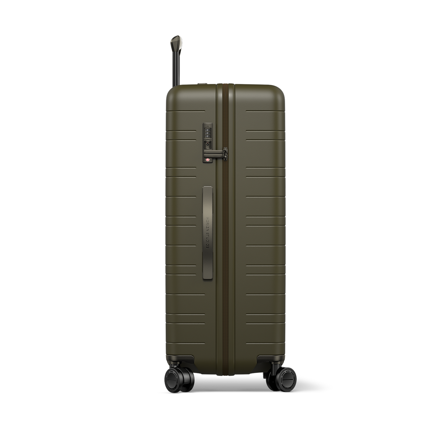 H7 / Dark Olive / Vegan Hard Shell / Check-In Size L / Pro