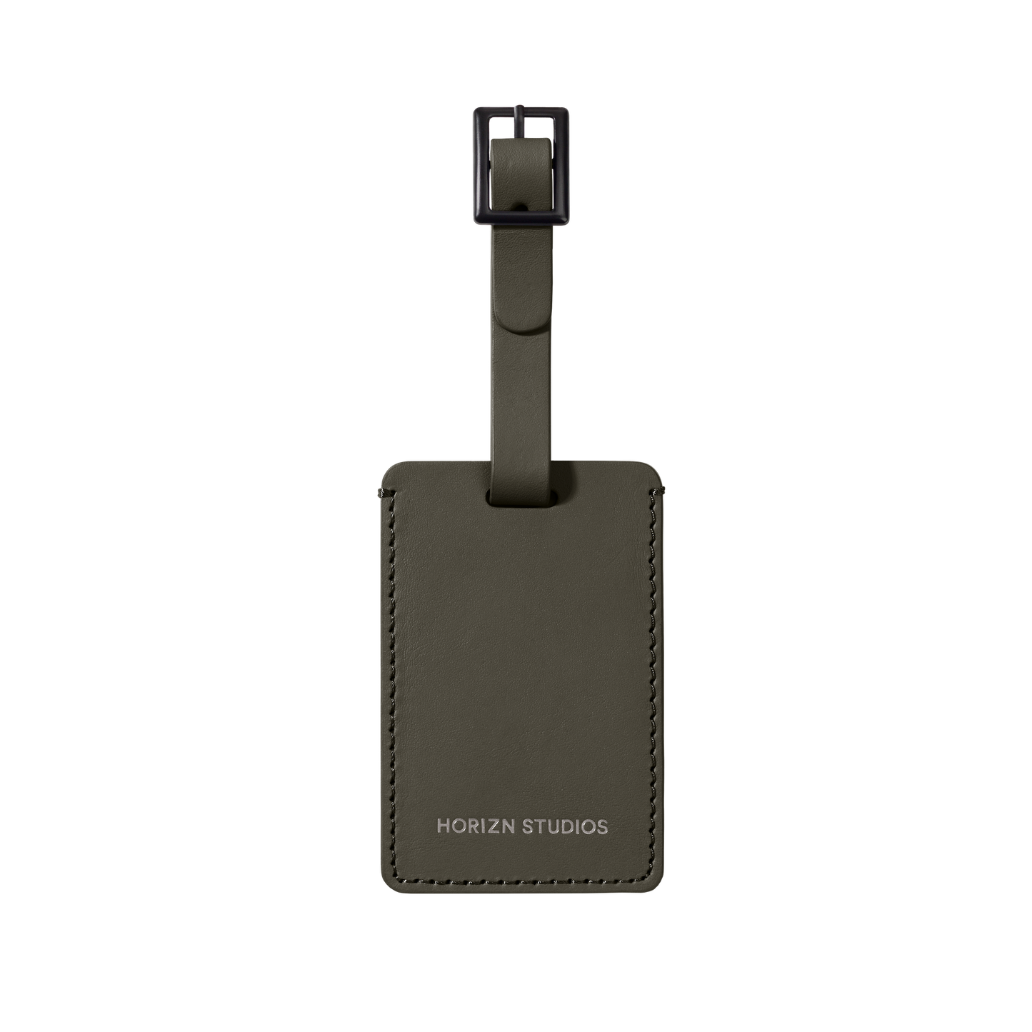 Luggage Tag / Dark Olive / Hi-Core