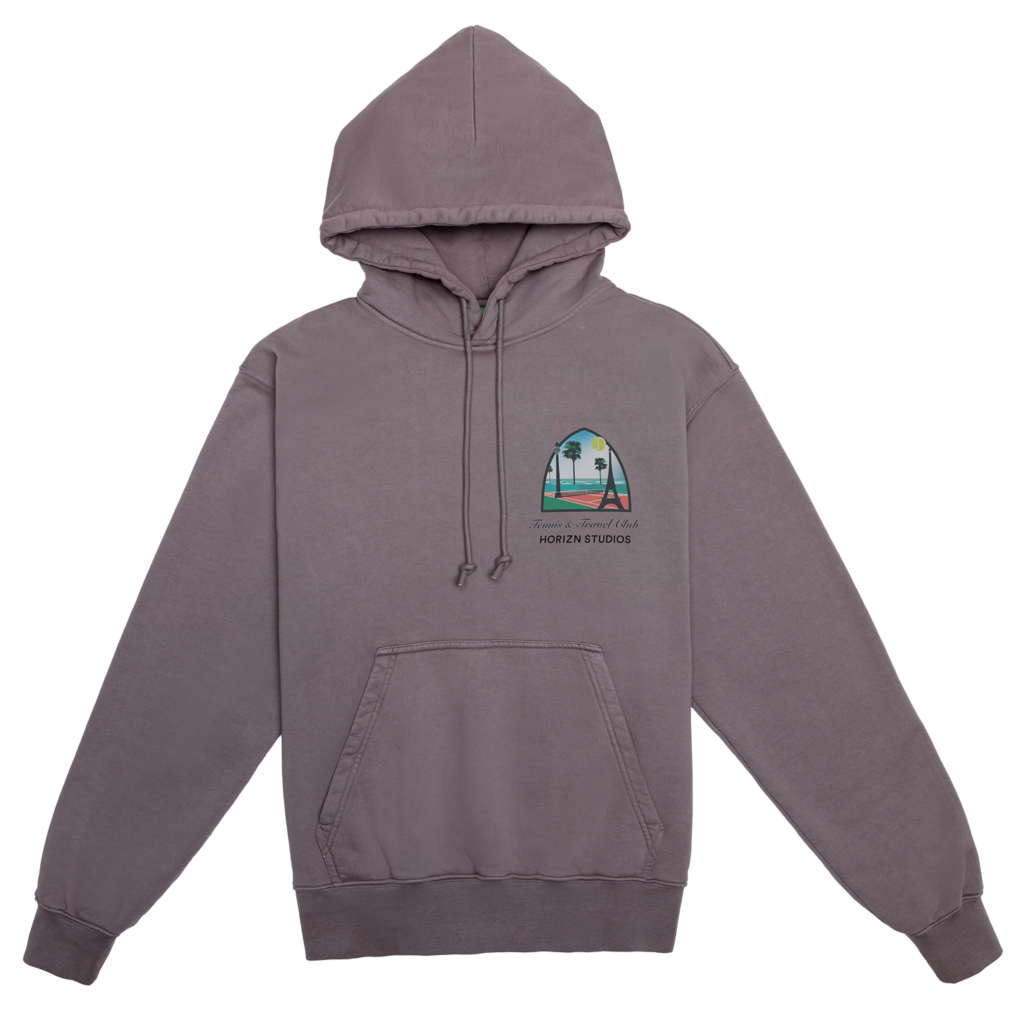 Hoodie Tennis Edition / Charcoal / Organic Cotton / M