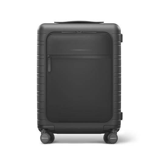 M5 / Graphite / Vegan Multi Shell / Cabin Size mit Fronttasche / Essential