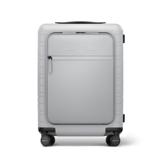 M5 / Light Quartz Grey / Premium Multi Shell / Cabin Size mit Fronttasche / Essential