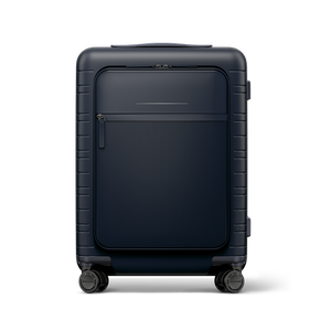 M5 / Night Blue / Vegan Multi Shell / Cabin Size mit Fronttasche / Pro