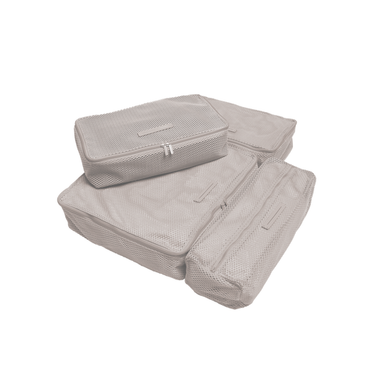 Packing Cubes / Sand Grey / Nylon Mesh