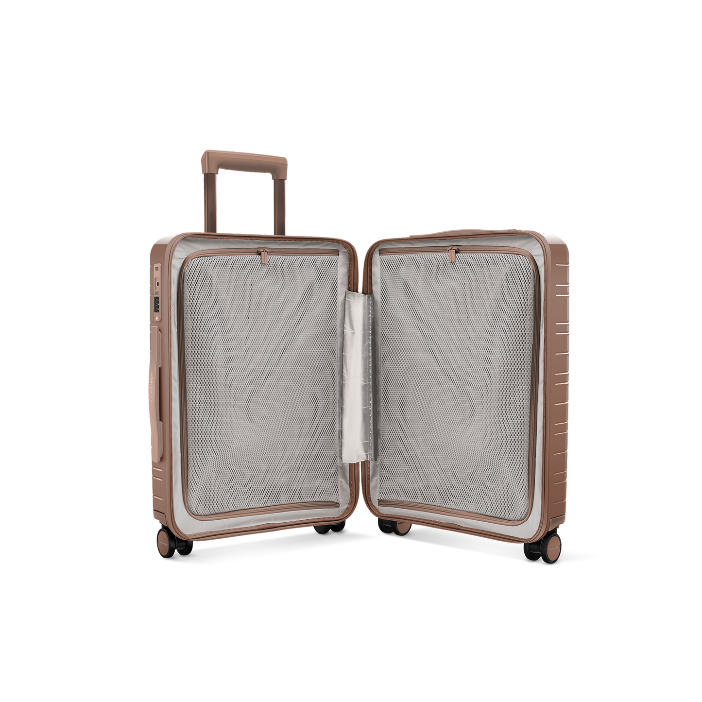H5 / Glossy Mocha / Vegan Hard Shell / Cabin Size / RE