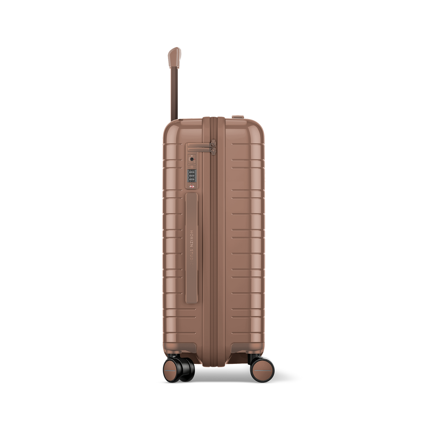 H5 / Glossy Mocha / Vegan Hard Shell / Cabin Size / RE
