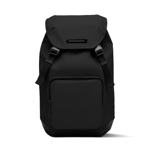 SoFo Backpack City / Black / Recycled Waxed Canvas