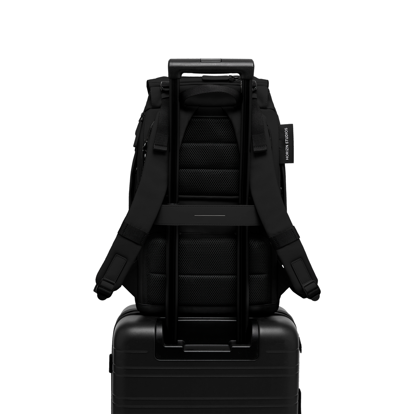 SoFo Backpack City / Black / Recycled Waxed Canvas