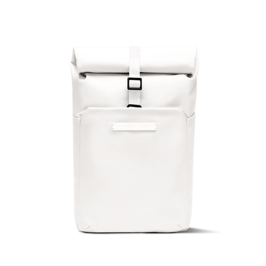 SoFo Rolltop Backpack X / All White / Waxed Canvas