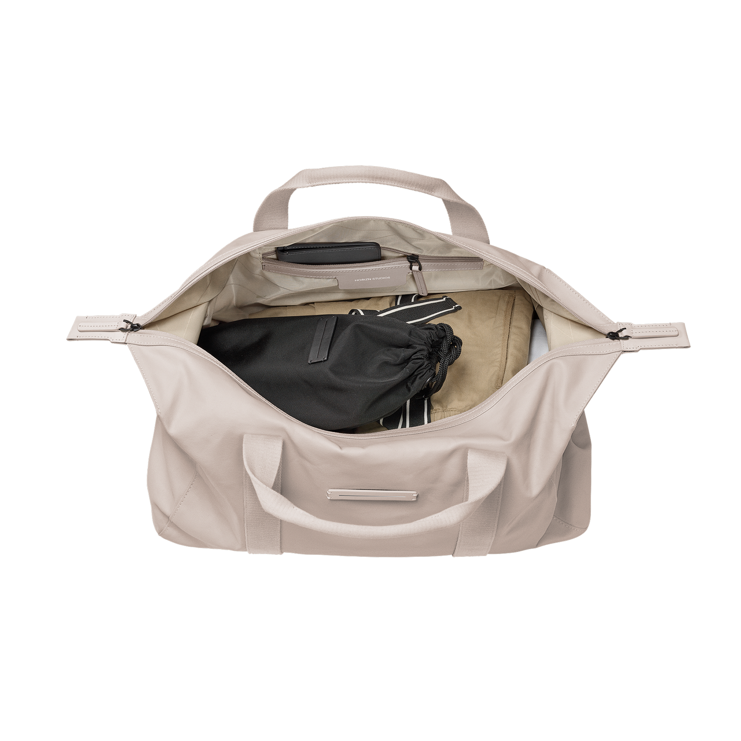 SoFo Weekender M / Sand Grey / Waxed Canvas