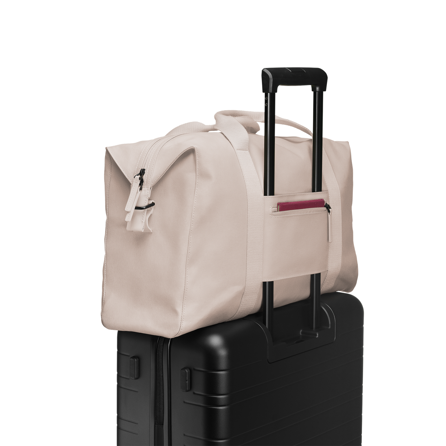 SoFo Weekender M / Sand Grey / Waxed Canvas