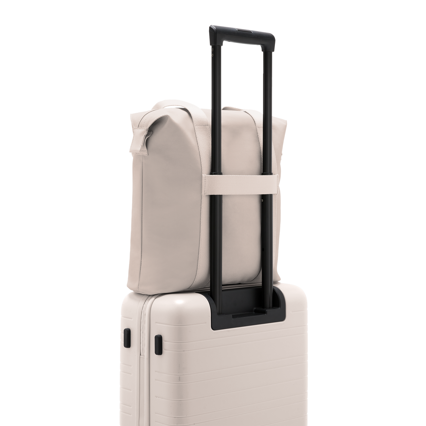 SoFo Vertical Tote / Sand Grey / Waxed Canvas