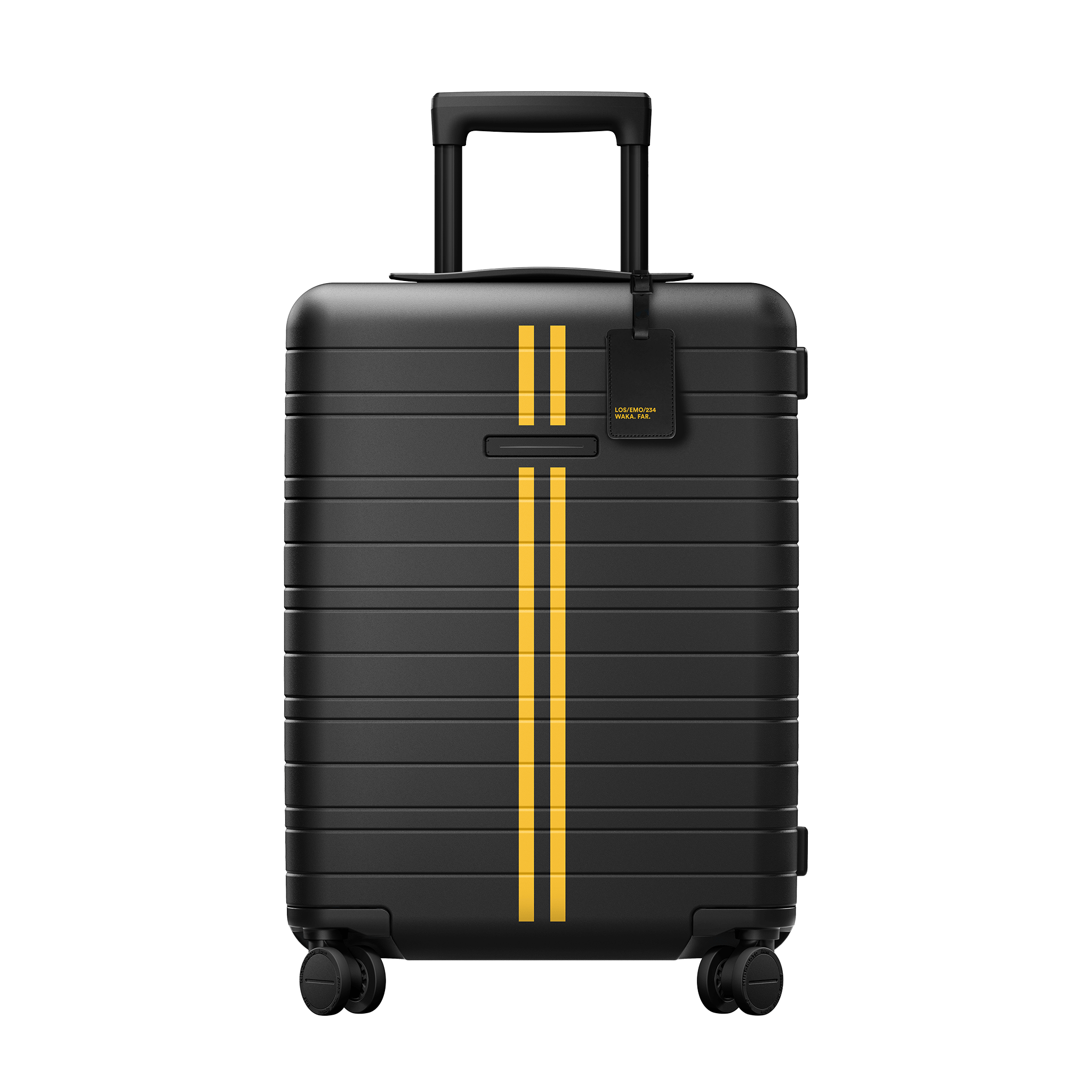 H5 Lagos Edition / Black / Lagos Yellow / Hard Shell / Cabin Size