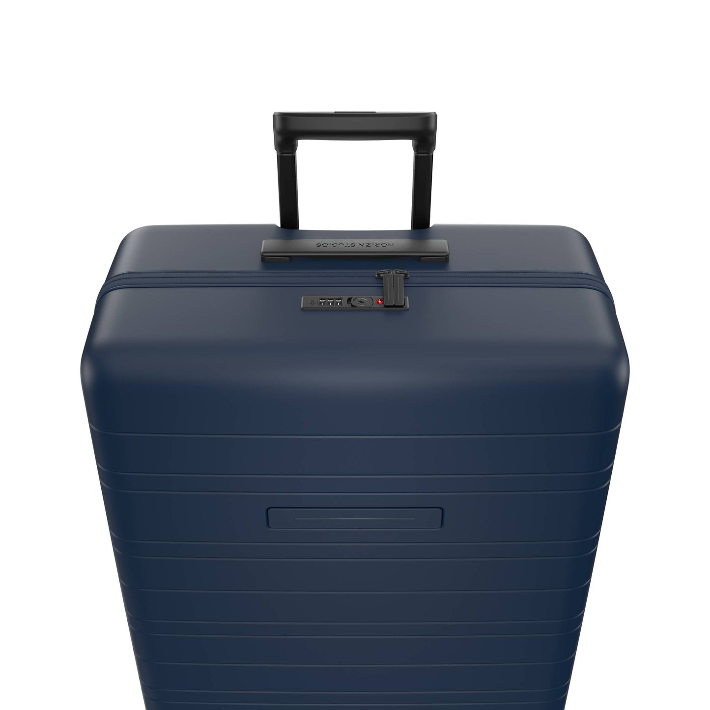 Koffer Air Series Blau Detail Lock - Hartschale Polycarbonat Leicht Robust - Horizn Studios