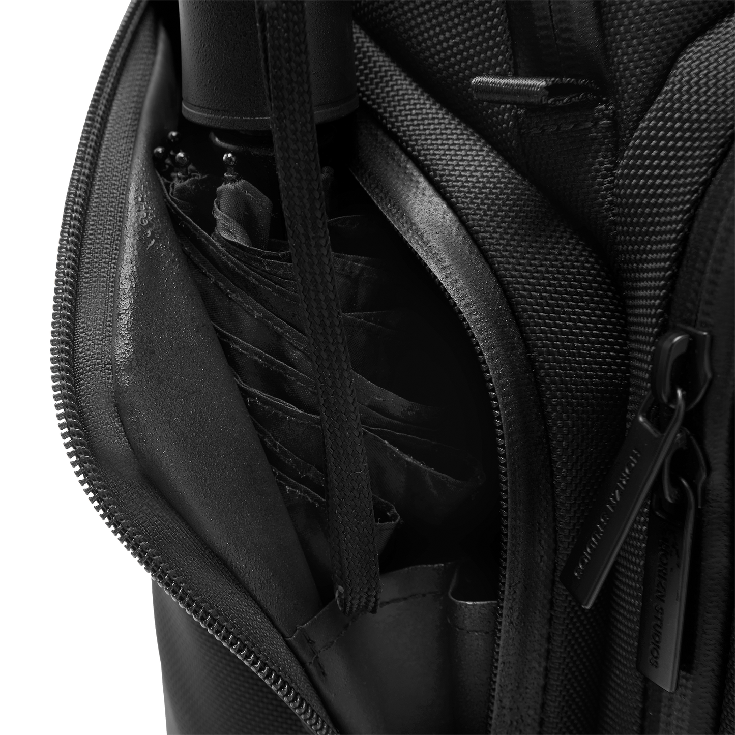 Midtown Backpack / All Black / High-end Nylon