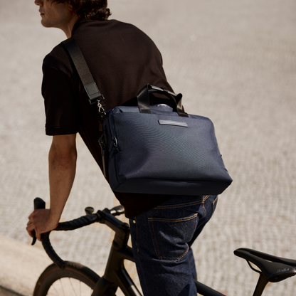 Midtown Briefcase Blau Babf - Horizn Studios
