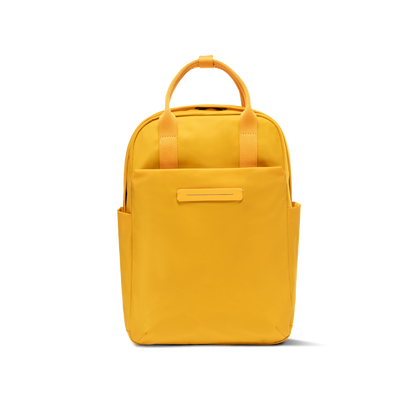 Aoyama Rucksack Small Bright Amber Vorderseite - Wasserabweisend Vegan Ergonomisch - Horizn Studios