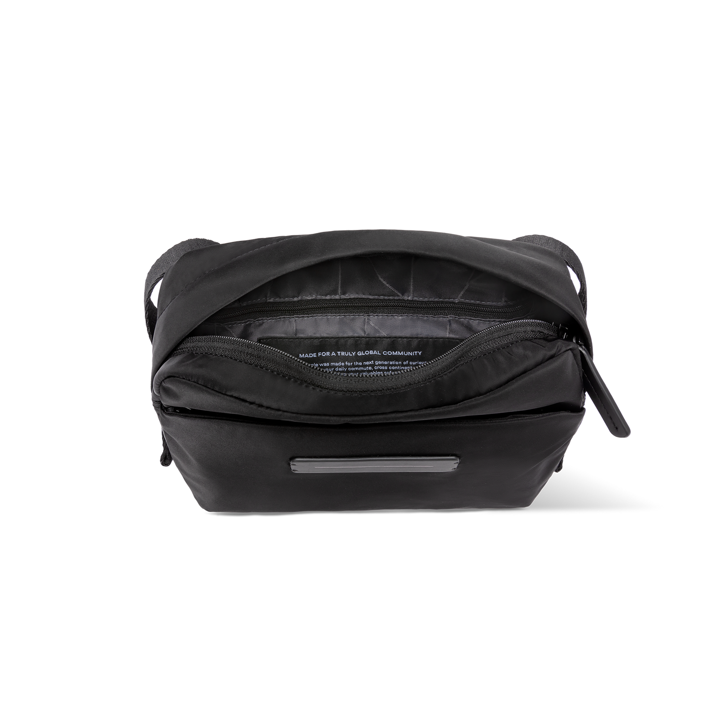 Aoyama Cross-Body / Black / rPET lining