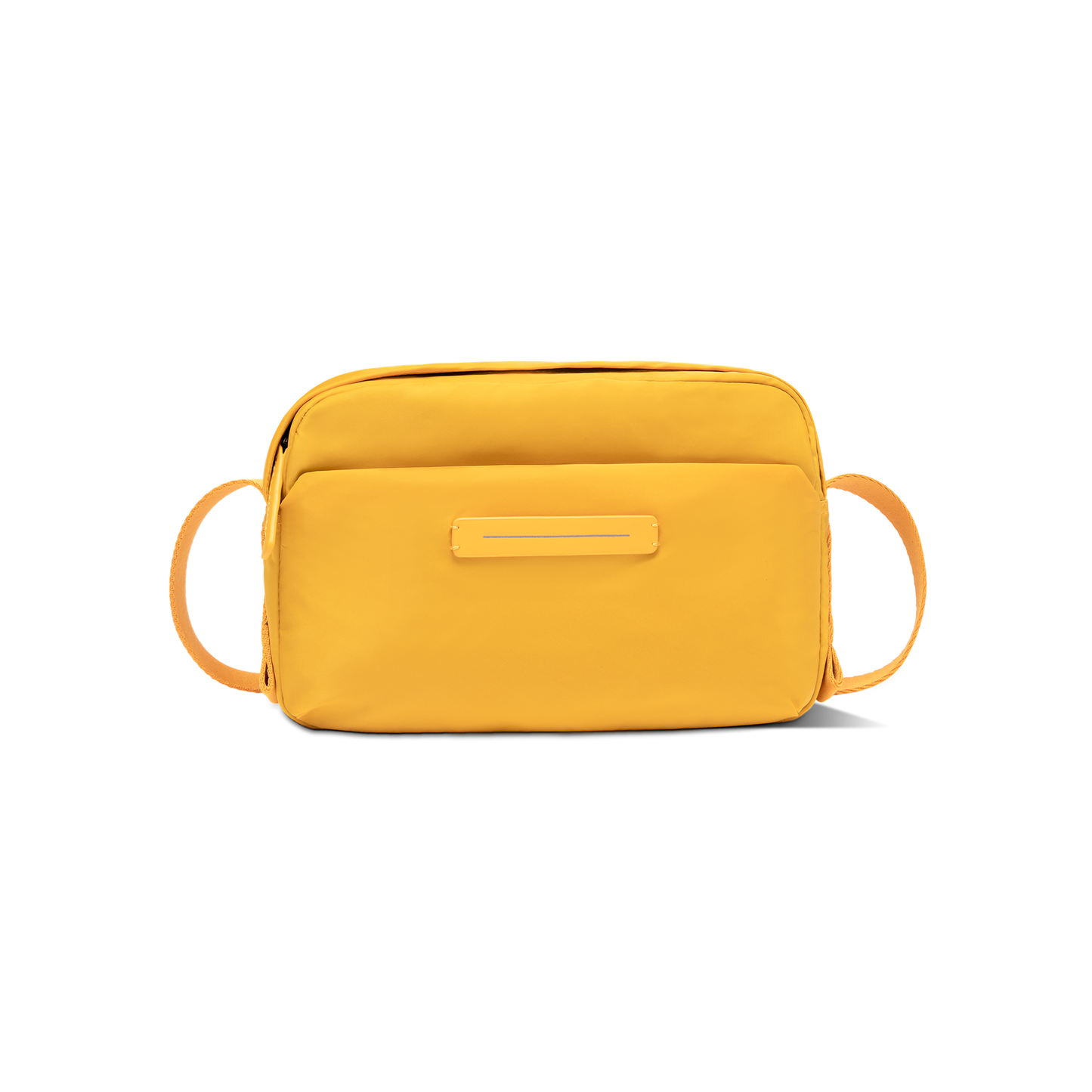 Aoyama Cross Body Medium Bright Amber Vorderseite - Horizn Studios