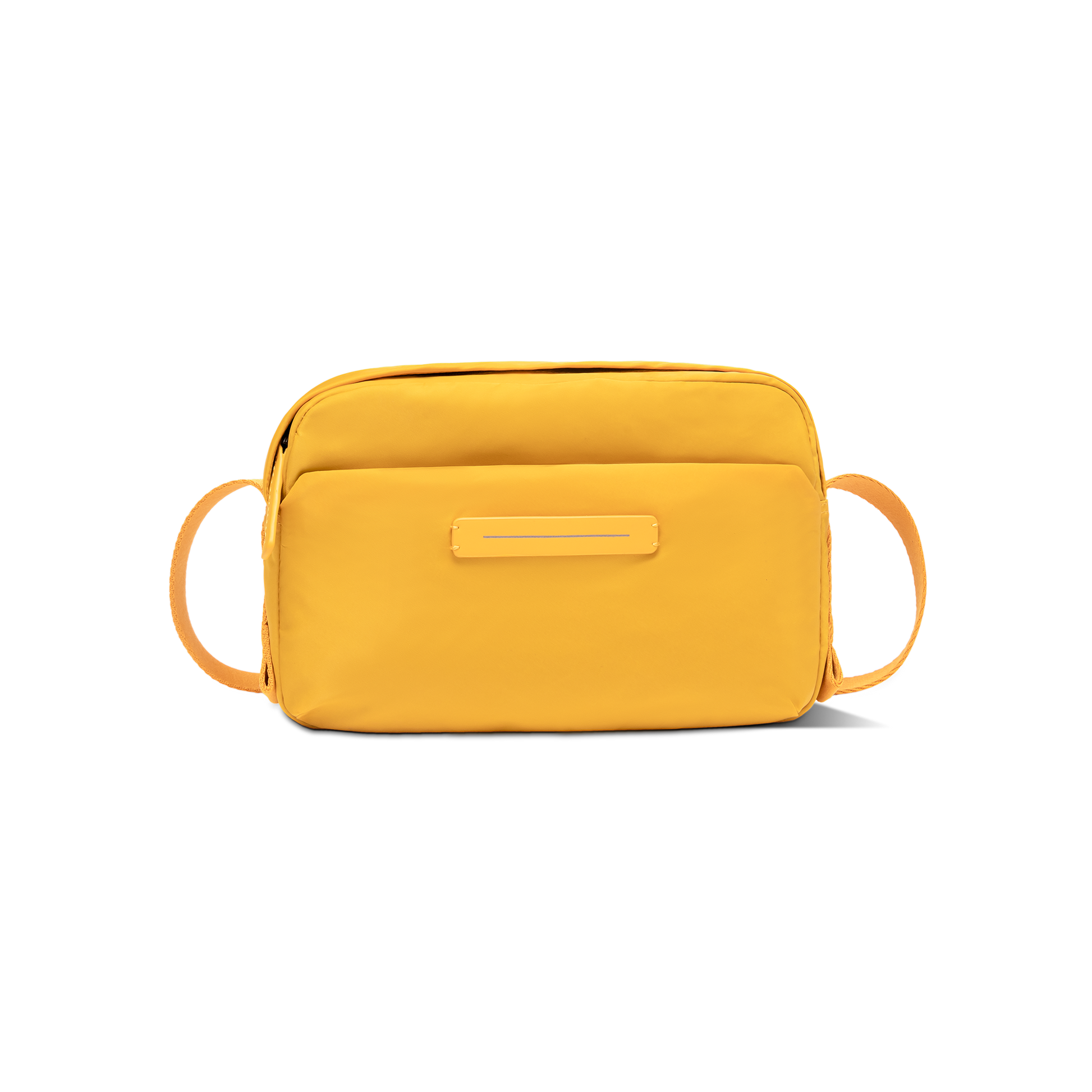 Aoyama Cross Body Medium Bright Amber Vorderseite - Horizn Studios