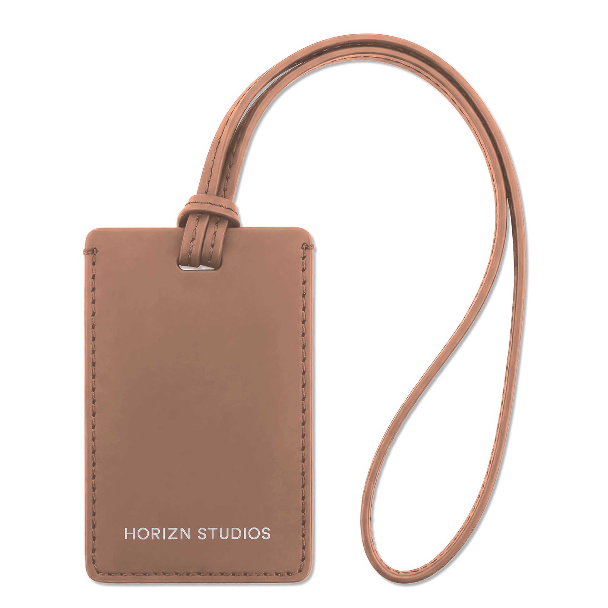 Gepäckanhänger Braun Bendy Strap - Premium Reiseaccessoire - Horizn Studios