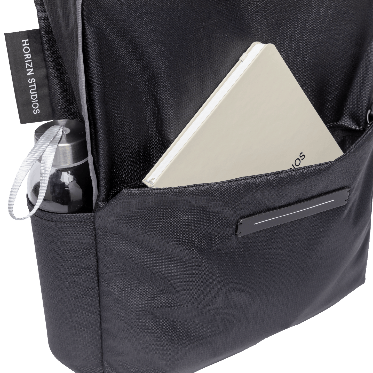 Shibuya Daypack / Black / Grey Lavender / rPET Ripstop / Size M