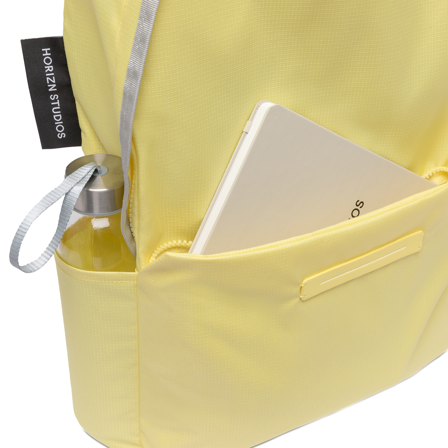 Shibuya Daypack / Lemon - Light Quartz Grey / Light Quartz Grey / rPET Ripstop / Size M