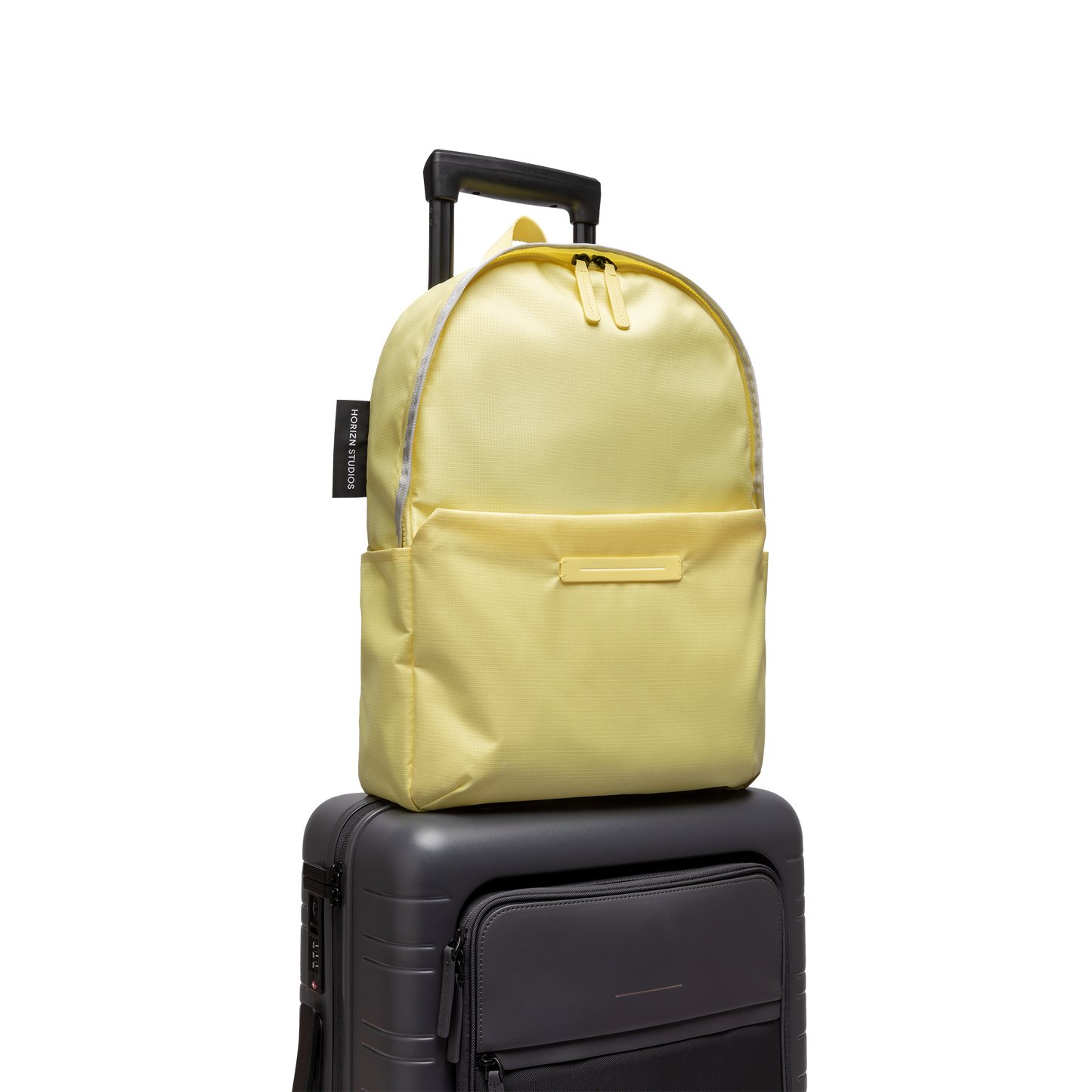 Shibuya Daypack / Lemon - Light Quartz Grey / Light Quartz Grey / rPET Ripstop / Size M