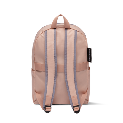 Daypack Medium Beige Rosa Rückseite - Horizn Studios