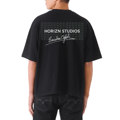 Emeka Edition T-Shirt / All Black / Organic Cotton / Size L