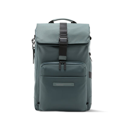 Midtown Flaptop Backpack / Pine Green / Recycled Nylon
