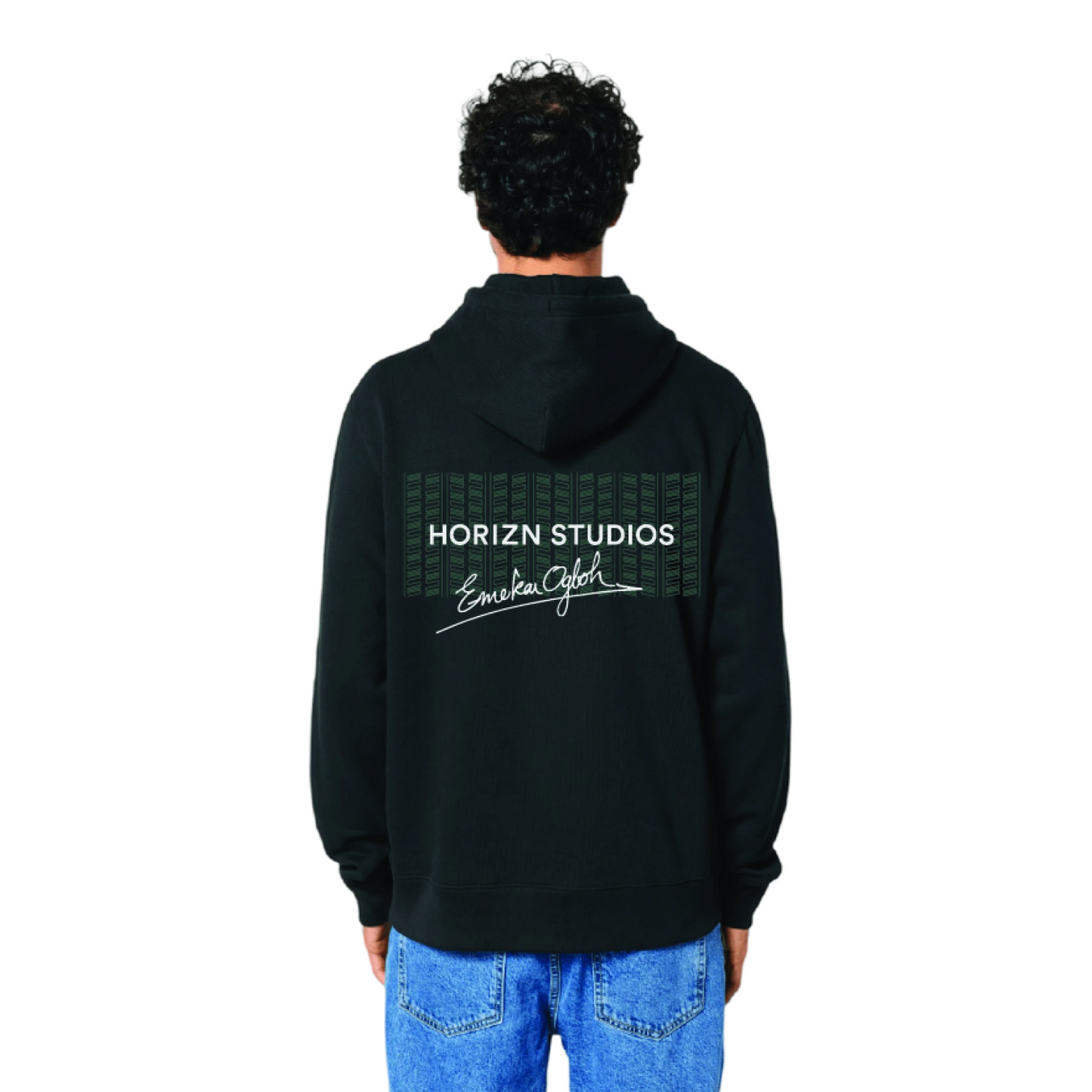 Emeka Edition Hoodie / All Black / Organic Cotton / Size M