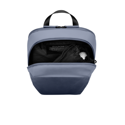 Gion Rucksack Blau Vega Detail Hauptfach - Wasserabweisend Vegan Ergonomisch - Horizn Studios