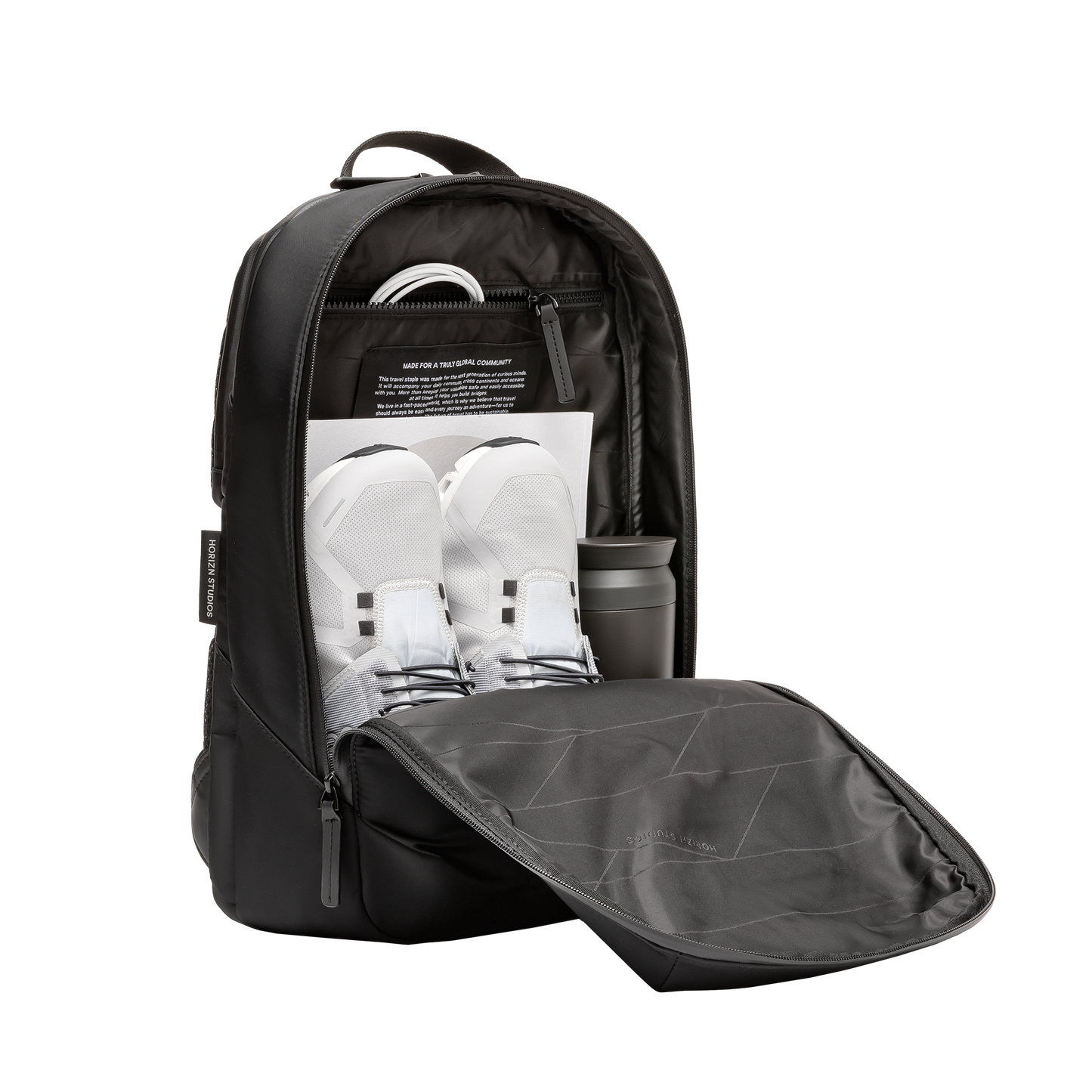 Gion Backpack Pro / All Black / Recycled Nylon / Size M