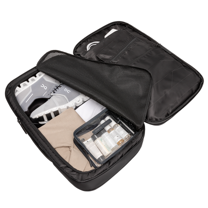Gion Backpack Travel / All Black / Recycled Nylon