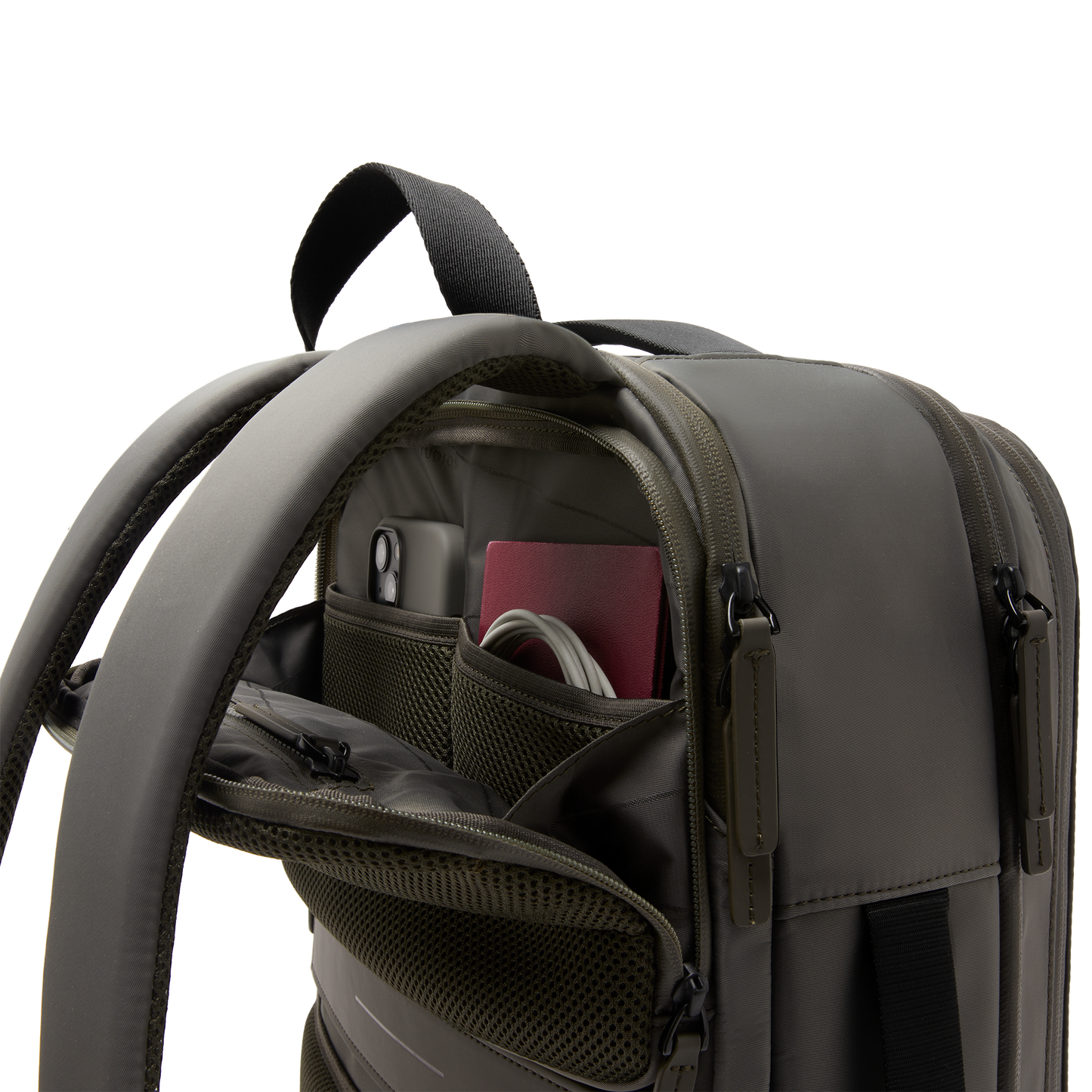 Gion Backpack Travel / Dark Olive / Recycled Nylon