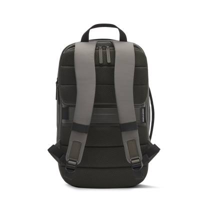 Gion Rucksack Travel Grün Rückseite - Wasserabweisend Vegan Ergonomisch - Horizn Studios