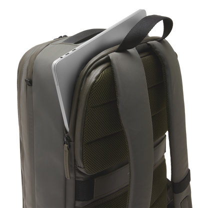 Gion Rucksack Travel Grün Laptop Fach - Wasserabweisend Vegan Ergonomisch - Horizn Studios