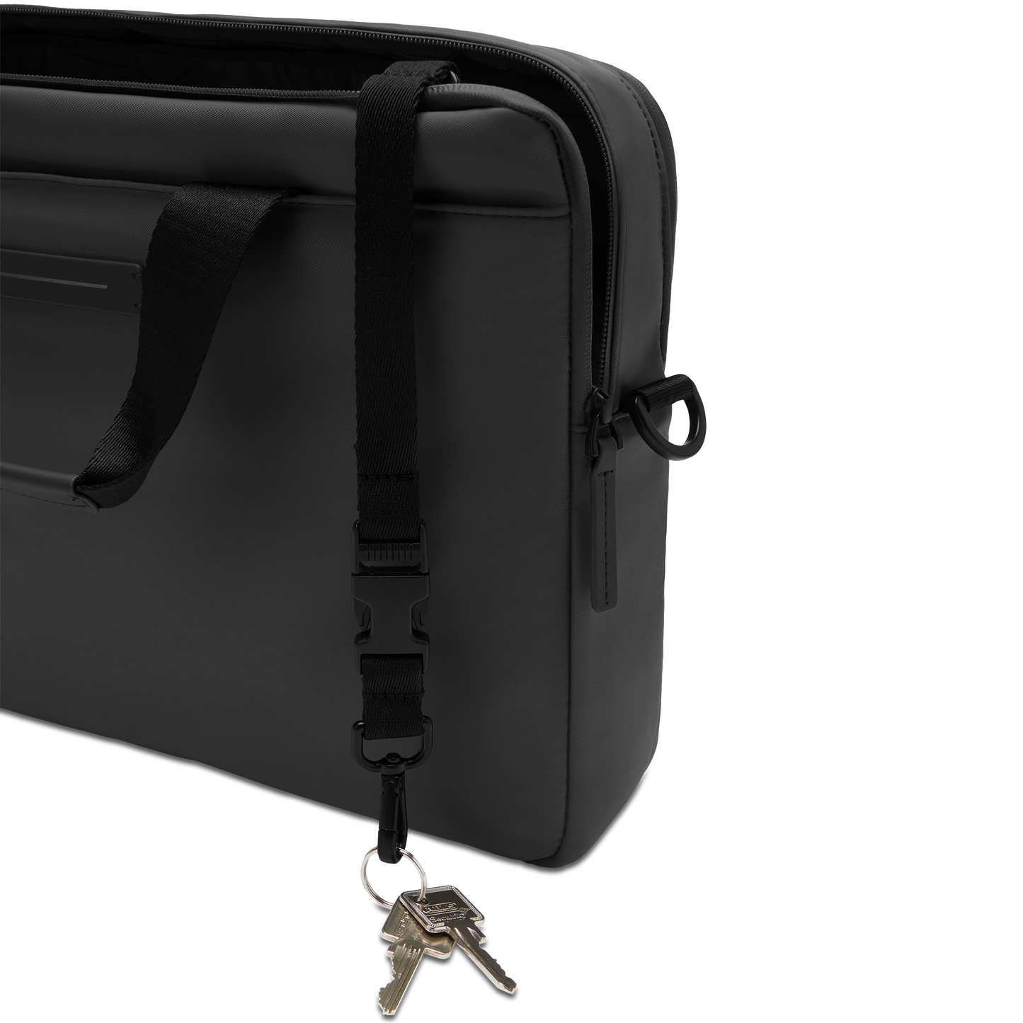 Gion Briefcase / All Black / Recycled Nylon