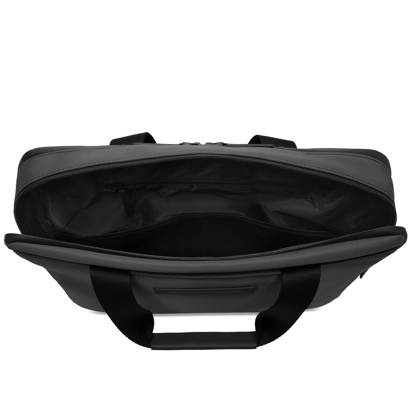 Gion Briefcase / All Black / Recycled Nylon