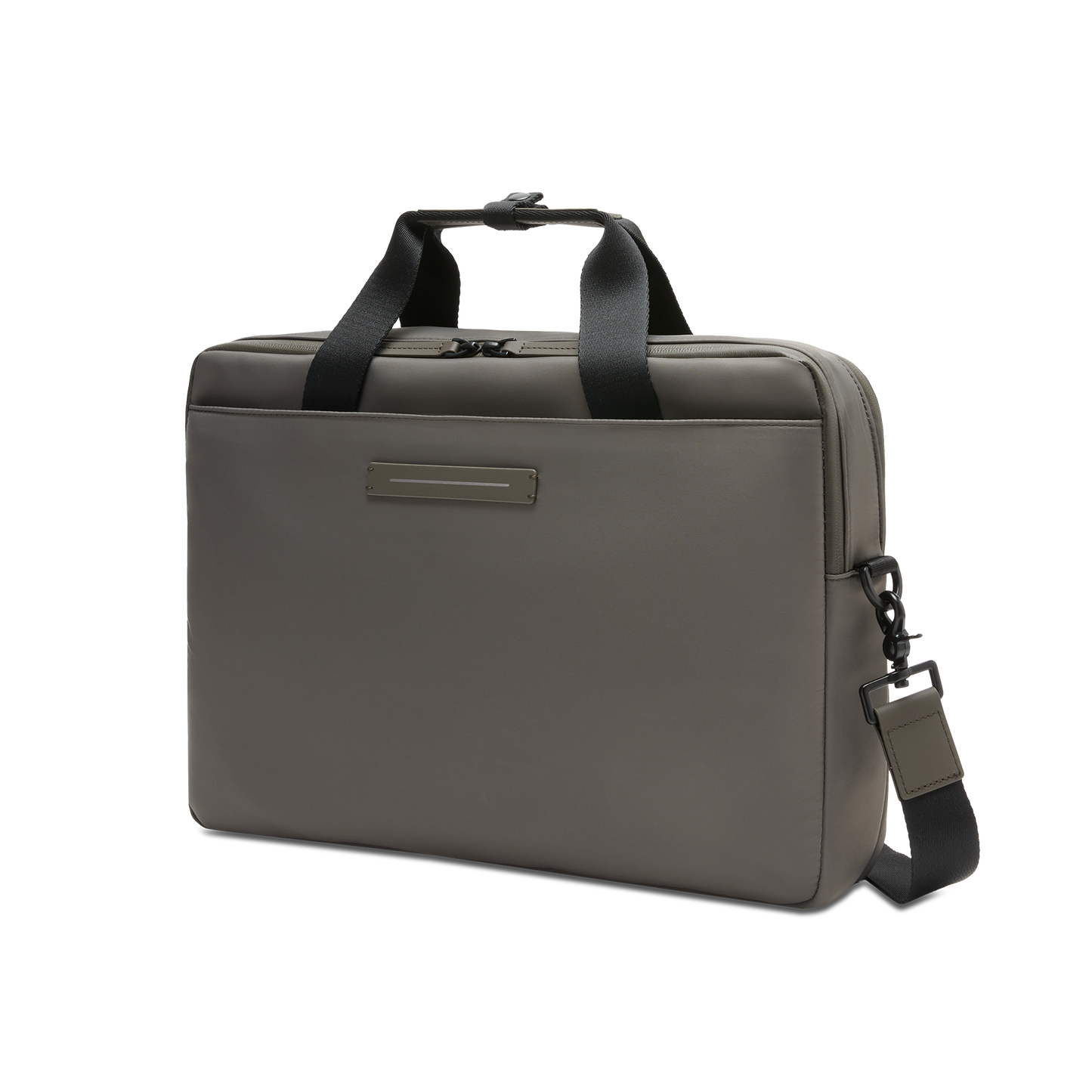 Gion Briefcase / Dark Olive / Recycled Nylon