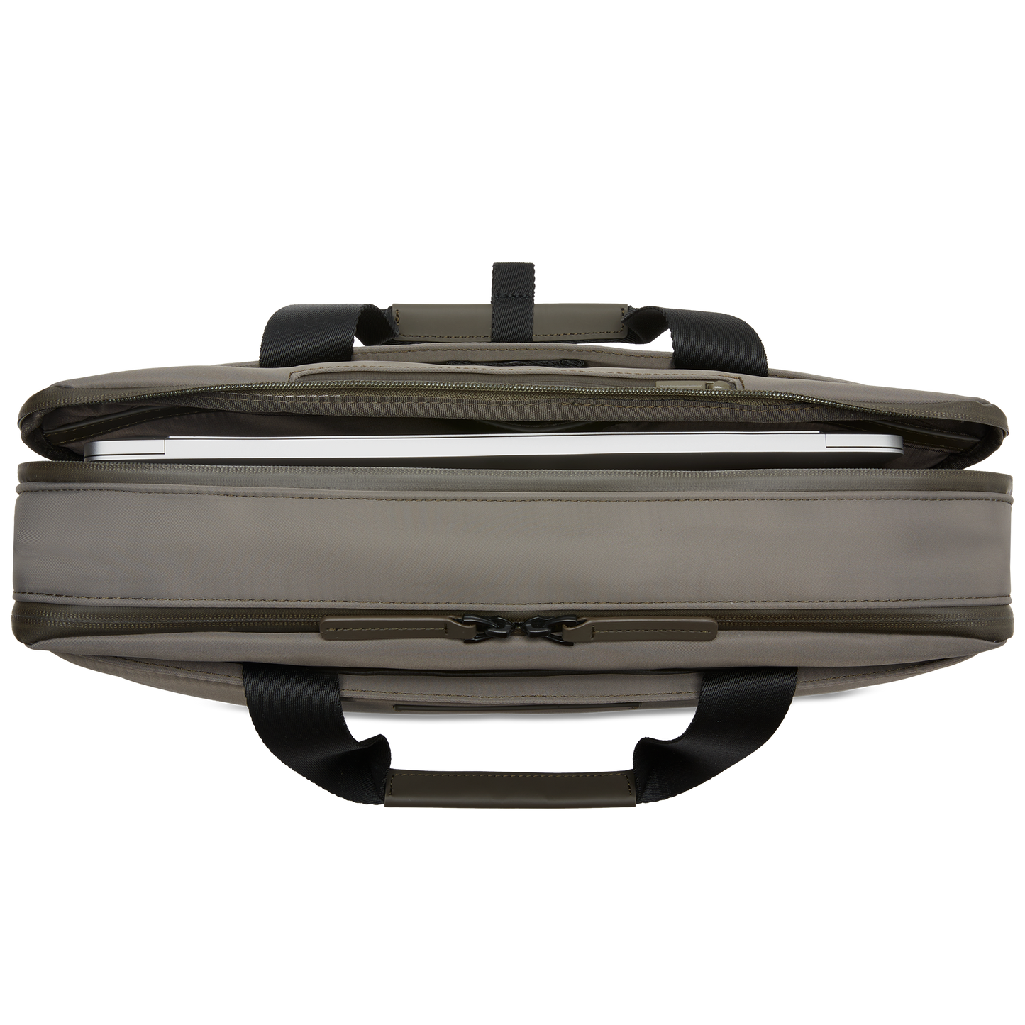 Gion Briefcase / Dark Olive / Recycled Nylon