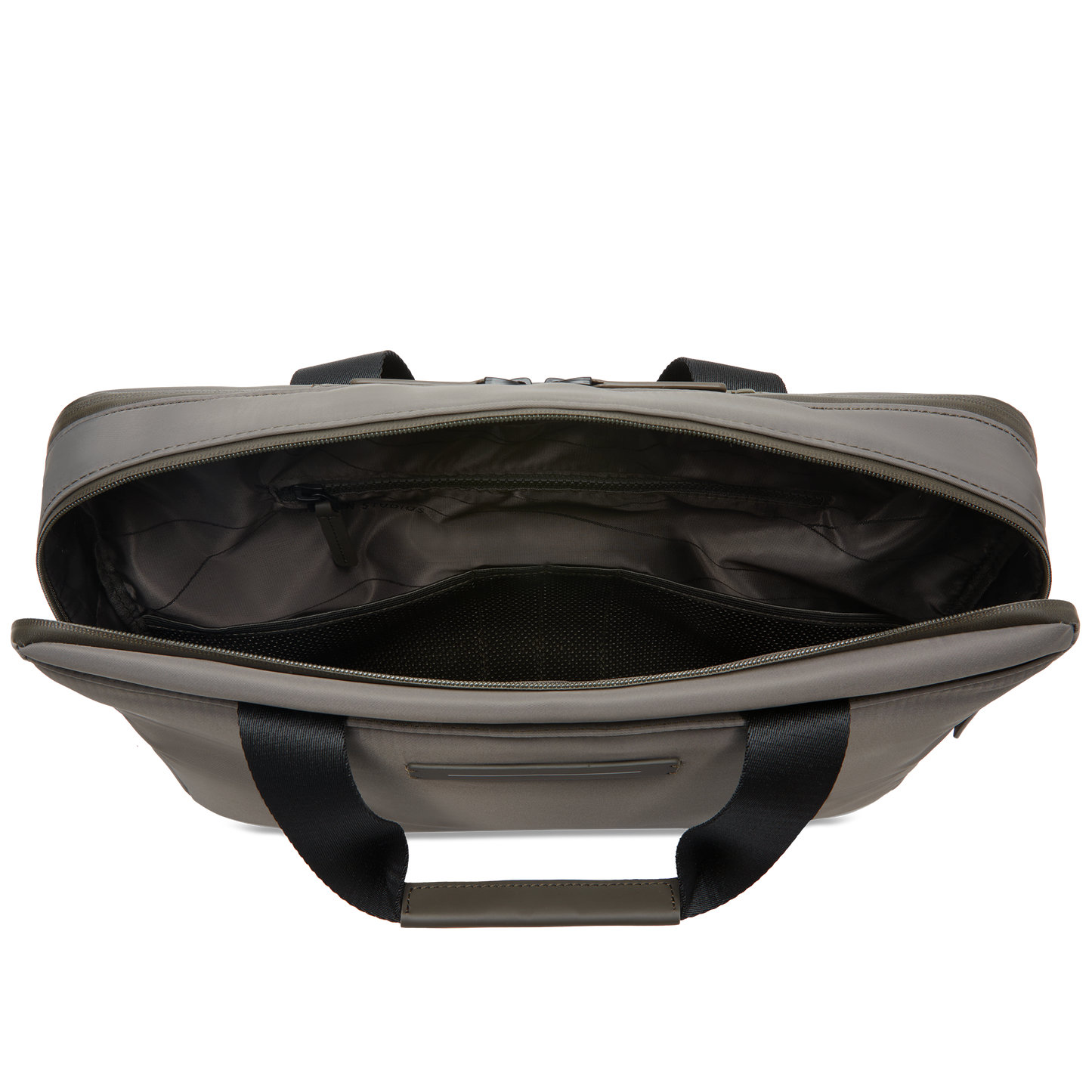 Gion Briefcase / Dark Olive / Recycled Nylon