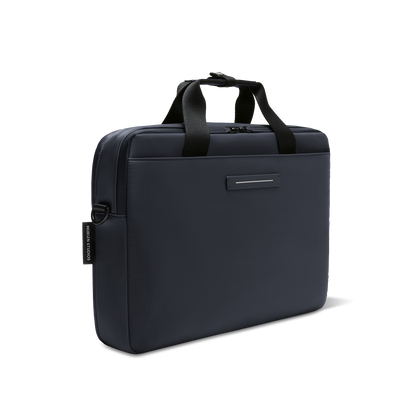Gion Briefcase / Night Blue / Recycled Nylon