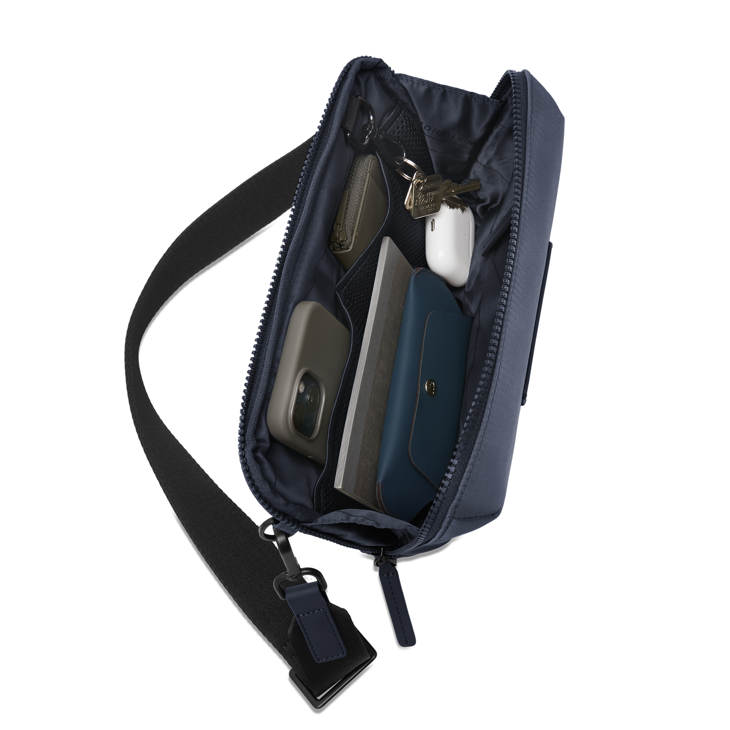 Gion Shoulder Bag / Night Blue / Recycled Nylon