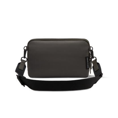 Gion Umhängetasche Shoulderbag Grün Rückseite - Wasserabweisend Funktional Stilvoll - Horizn Studios