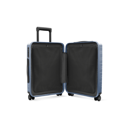 Koffer Essential Glossy Blau Vega Innenansicht - Hartschale Polycarbonat Leicht Robust - Horizn Studios