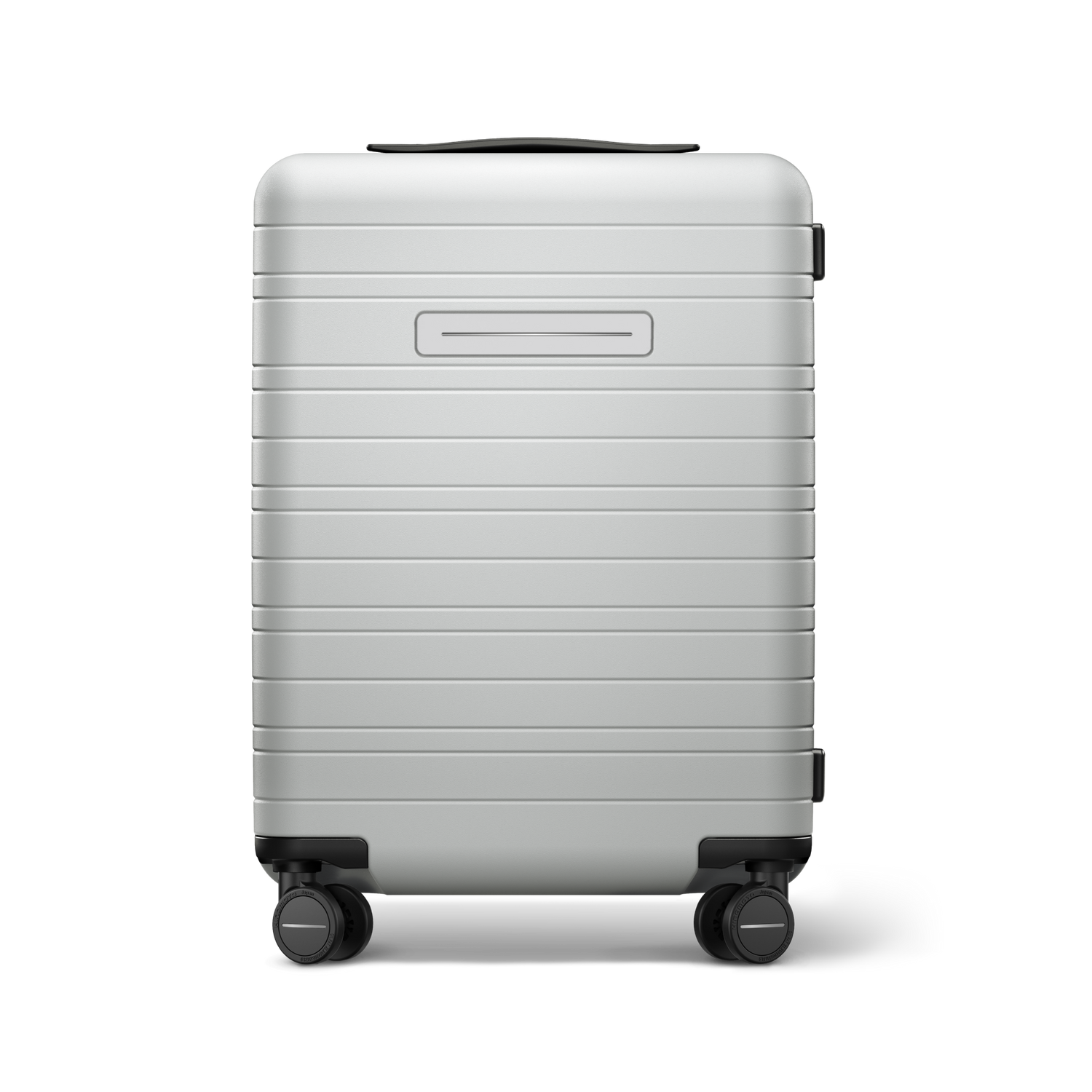 Koffer Essential Light Quartz Grau Vorderseite - Hartschale Polycarbonat Leicht Robust - Horizn Studios