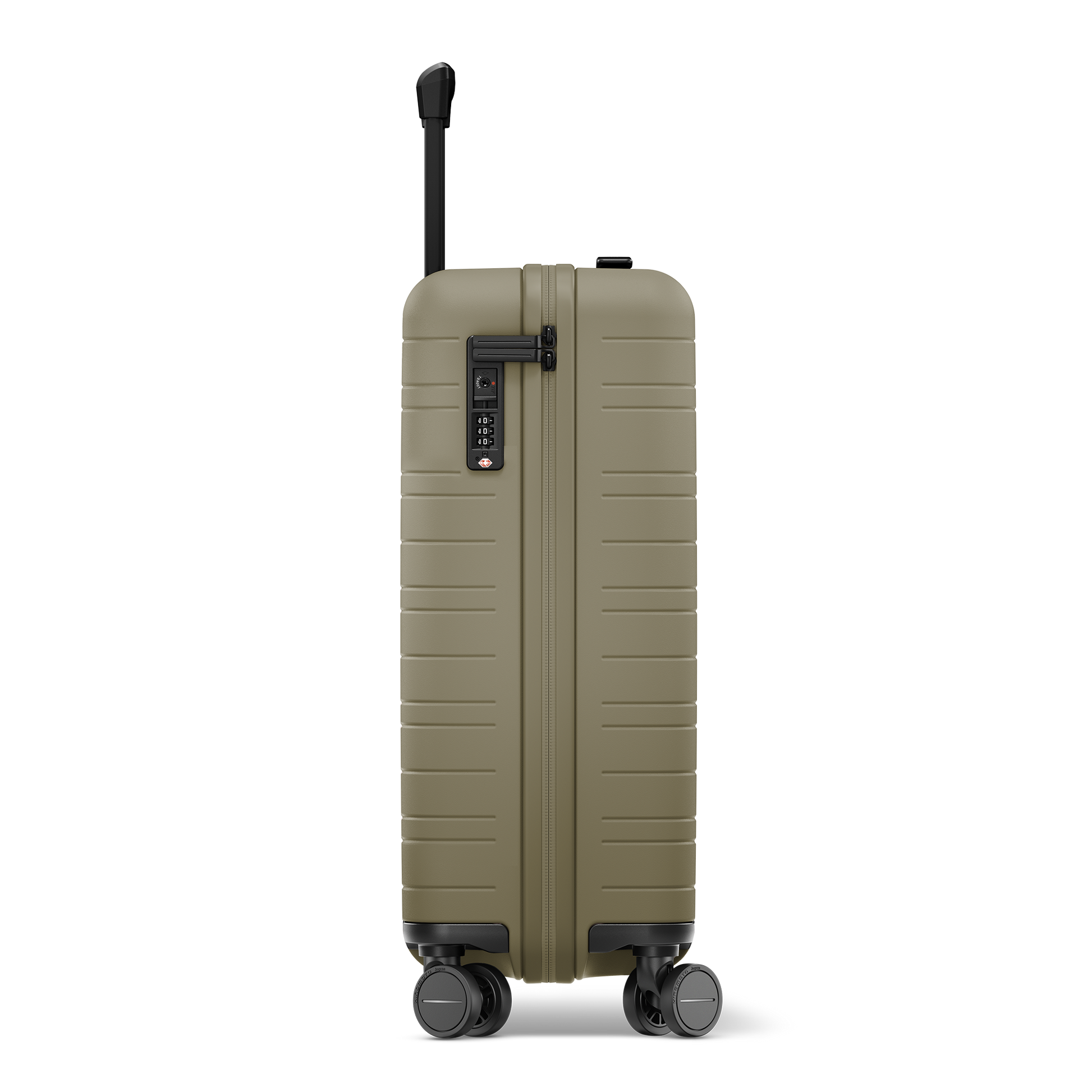 H5 GO Handgepäck Timber Wood Seitenprofil mit TSA-Schloss